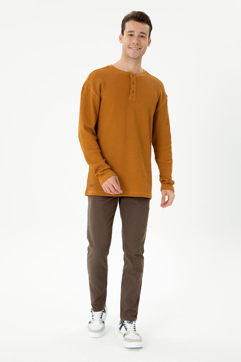 Erkek Vizon Kanvas Pantolon - 50275532366