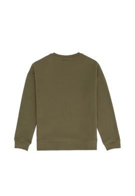 Çocuk Haki Bisiklet Yaka Sweatshirt - 50270740025