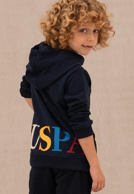 Erkek Çocuk Lacivert Kapüşonlu Sweatshirt - 50274217011