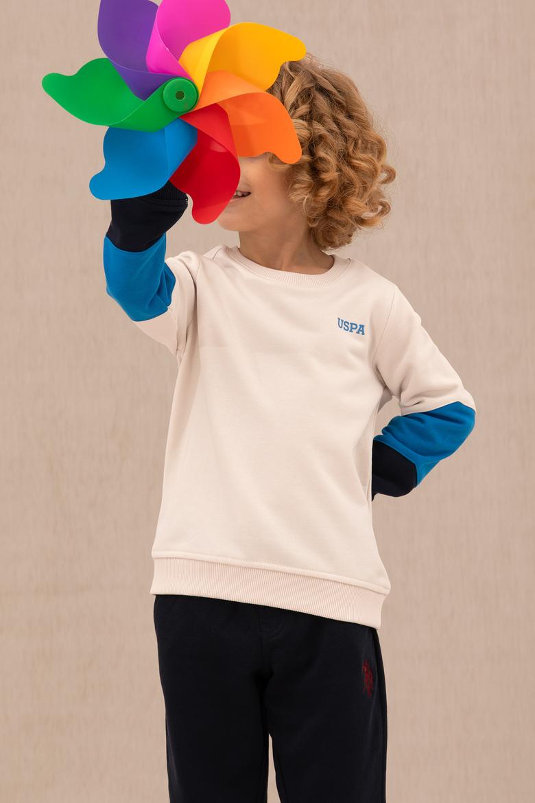 Erkek Çocuk Taş Bisiklet Yaka Sweatshirt - 50274452003