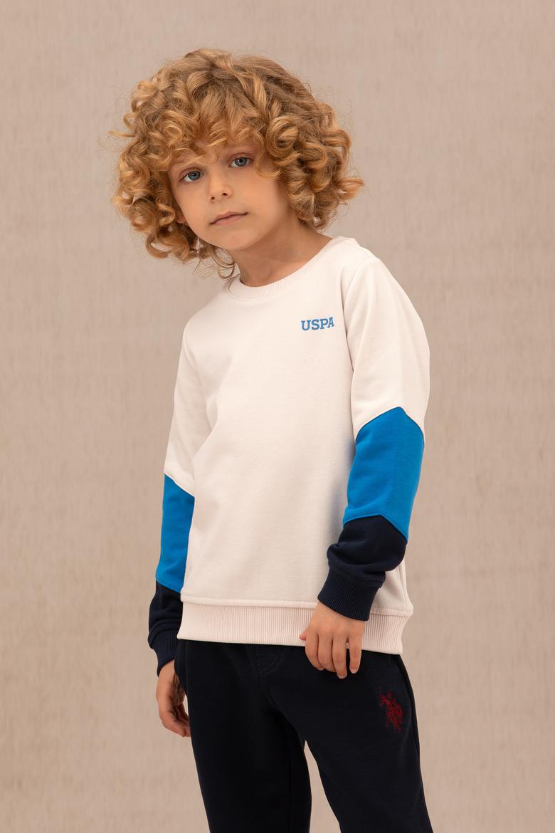 Erkek Çocuk Taş Bisiklet Yaka Sweatshirt - 50274452003