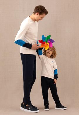 Erkek Çocuk Taş Bisiklet Yaka Sweatshirt - 50274452003