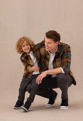 Erkek Çocuk Lacivert Uzun Kollu Gömlek - 50272785010