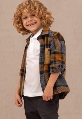 Erkek Çocuk Lacivert Uzun Kollu Gömlek - 50272785010