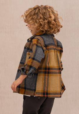 Erkek Çocuk Lacivert Uzun Kollu Gömlek - 50272785010