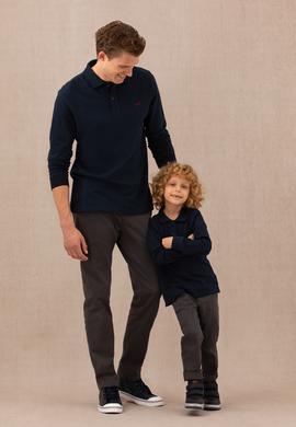 Erkek Lacivert Basic Sweatshirt - 50276314031