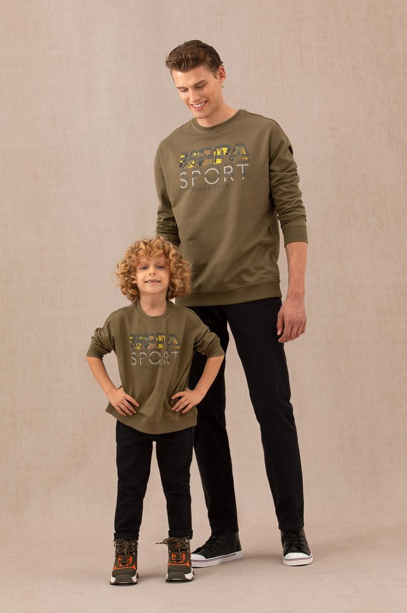 Erkek Siyah Kanvas Pantolon