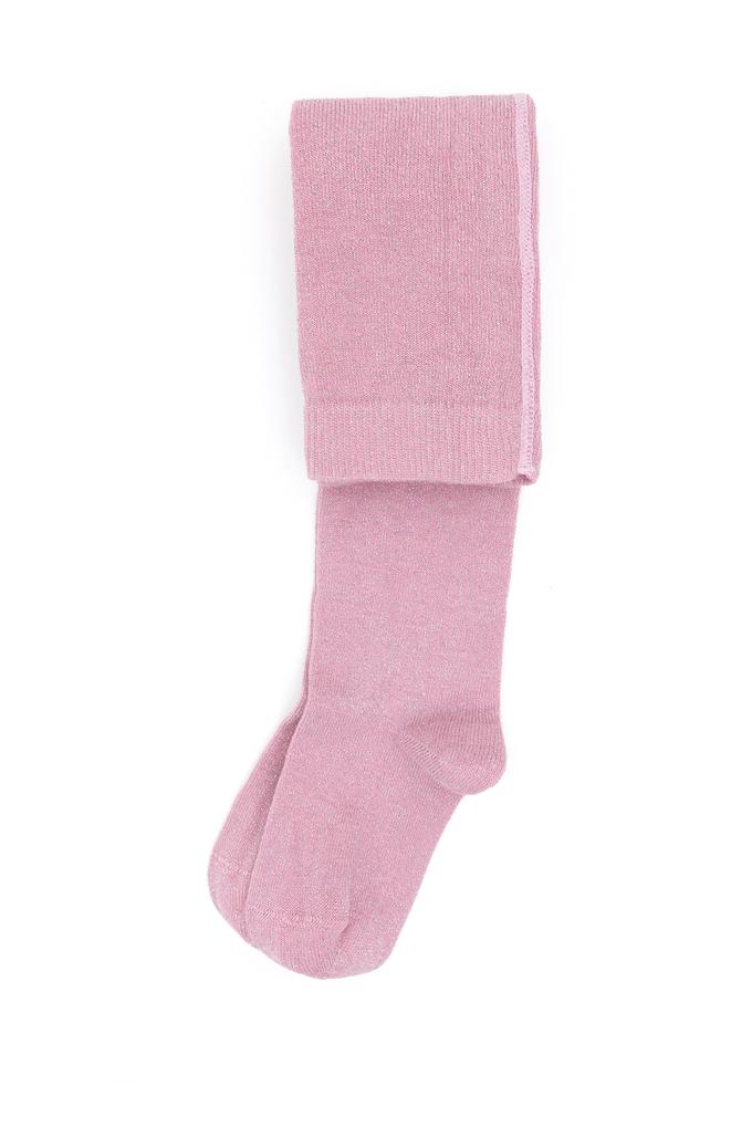 Kız Çocuk Toz Pembe Külotlu Çorap