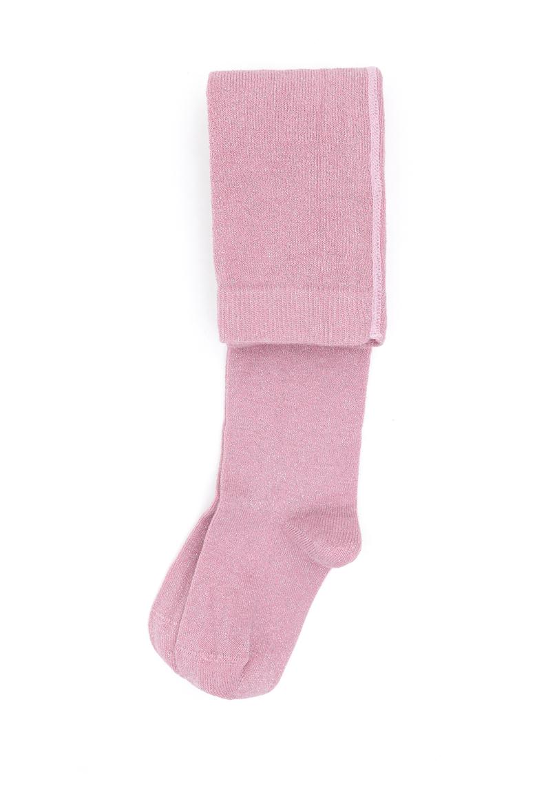 Kız Çocuk Toz Pembe Külotlu Çorap