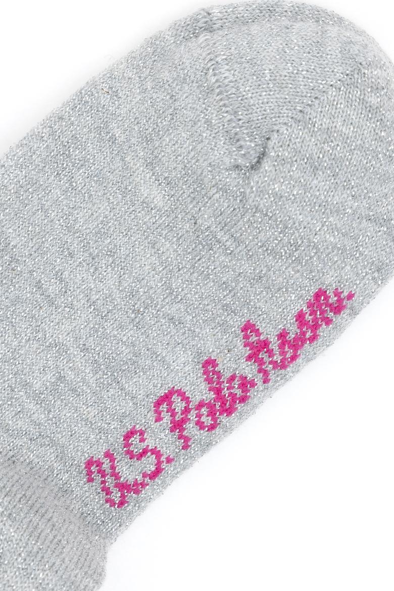 Kız Çocuk Gri Külotlu Çorap - 50281730008