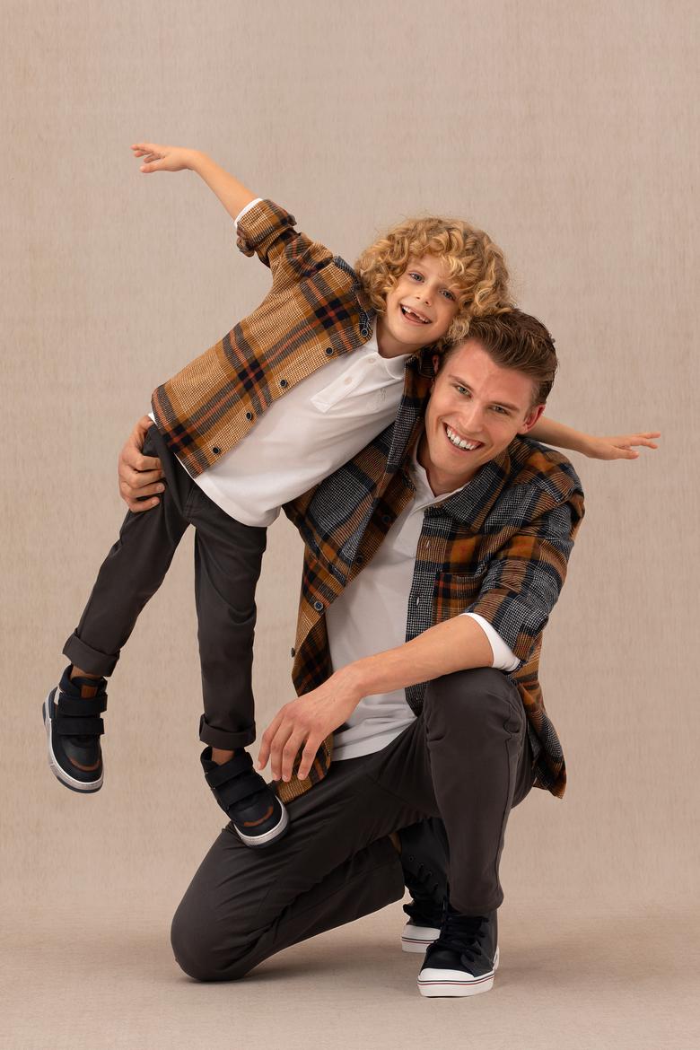 Erkek Oduncu Camel Gömlek