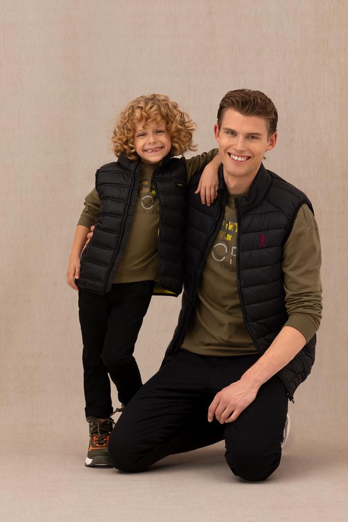 Erkek Çocuk Siyah Yelek