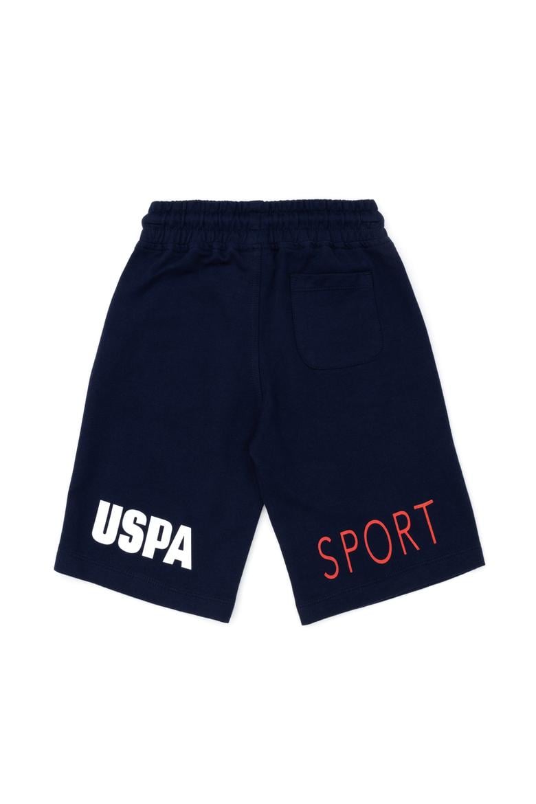 Çocuk Lacivert Örme Şort - 50263439045