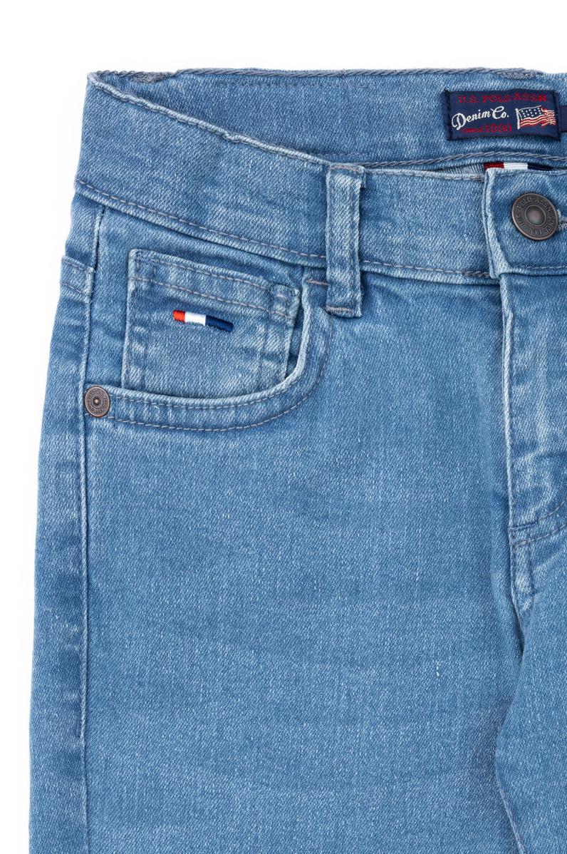 Erkek Çocuk Açık Mavi Jean Pantolon