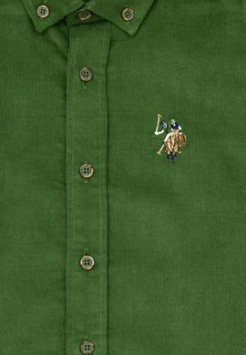 Erkek Çocuk Yeşil Uzun Kollu Gömlek - 50272691015