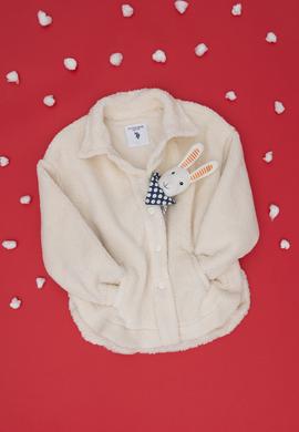 Kız Çocuk Taş Polo Yaka Sweatshirt - 50276510001