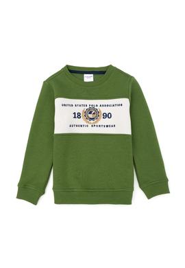 Erkek Çocuk Yeşil Sweatshirt - 50270796033