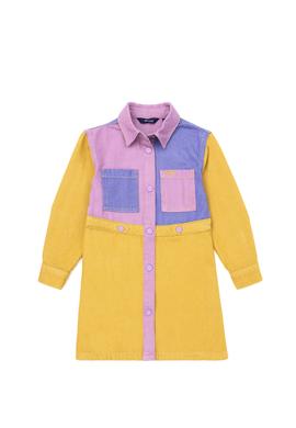 Kız Çocuk Çok Renkli Jean Elbise - 50272316003