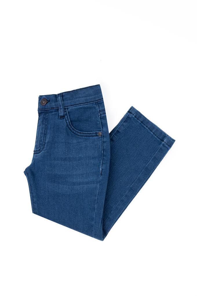 Erkek Çocuk Mavi Jean Pantolon