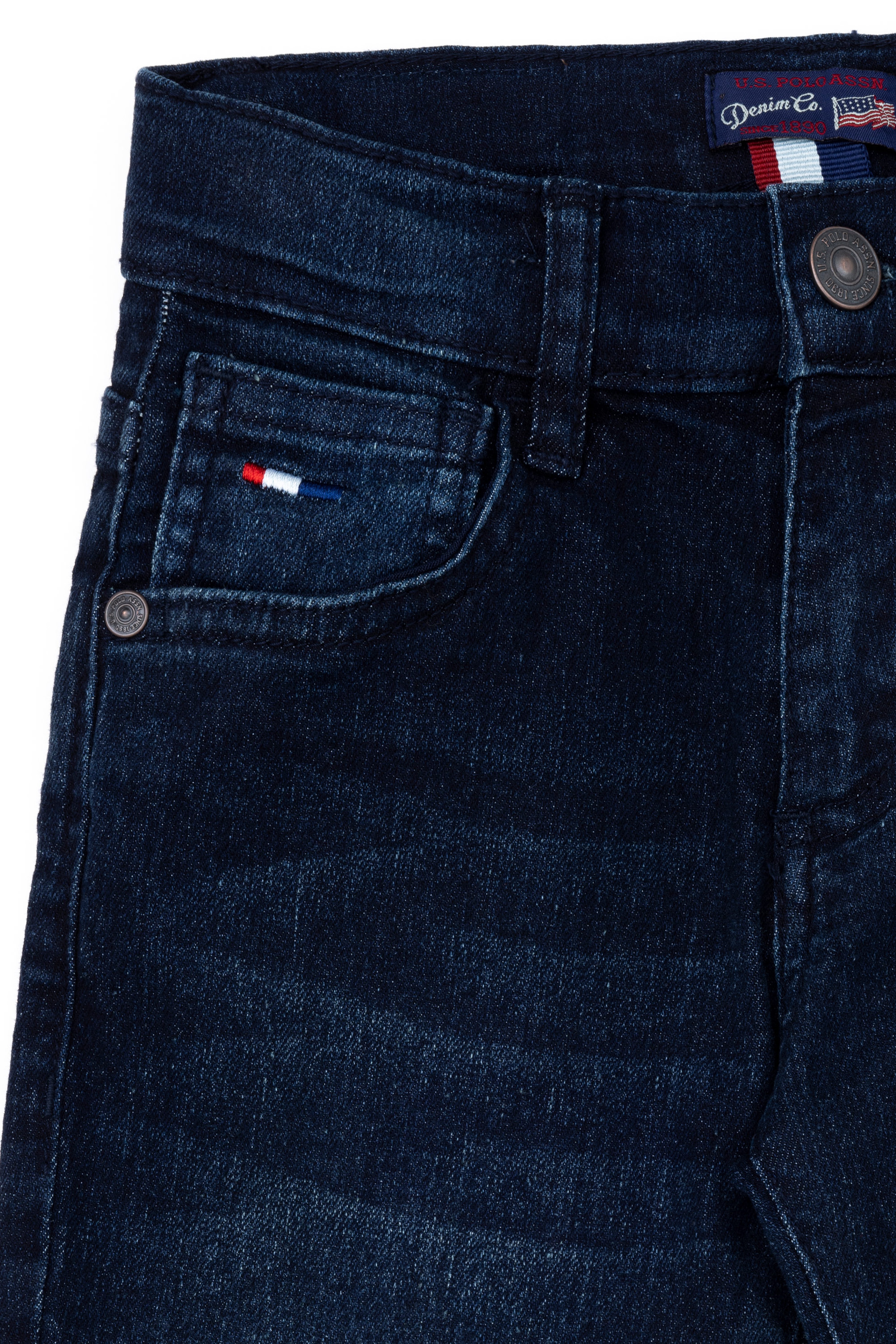 Erkek Çocuk Koyu Mavi Jean Pantolon - Image 4