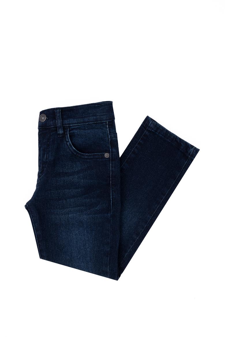 Erkek Çocuk Koyu Mavi Jean Pantolon