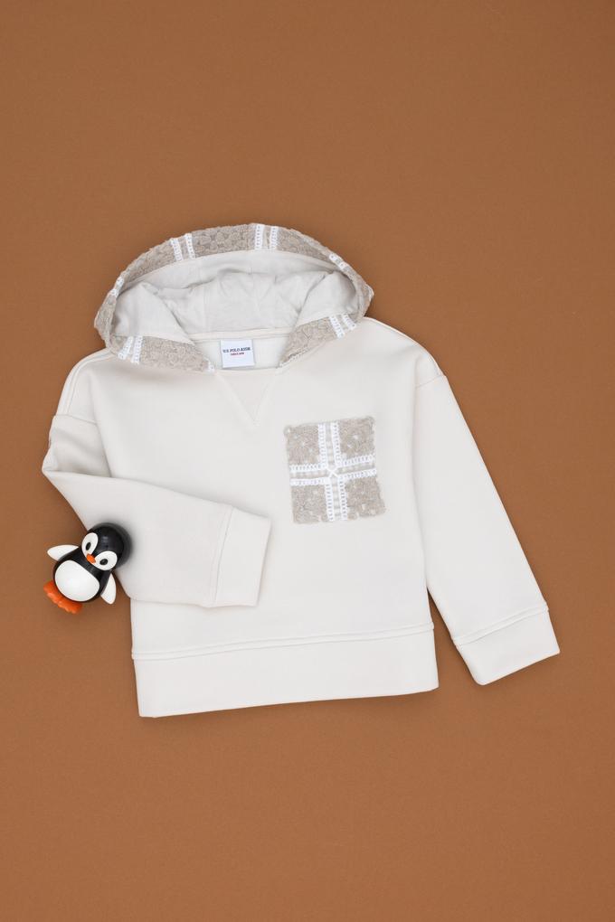 Kız Çocuk Taş Sweatshirt