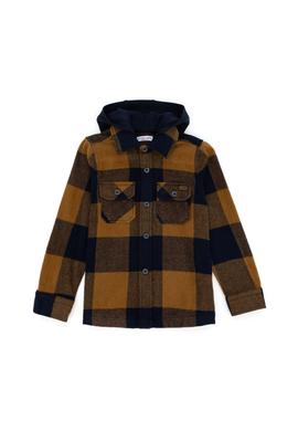 Erkek Çocuk Lacivert Uzun Kollu Gömlek - 50272787021