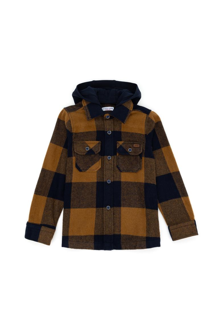 Erkek Çocuk Lacivert Uzun Kollu Gömlek