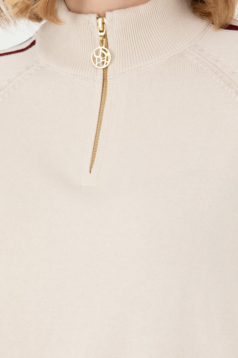 Kadın Krem Kazak - 50277303012