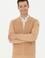 Erkek Kum Melanj Basic Triko Hırka