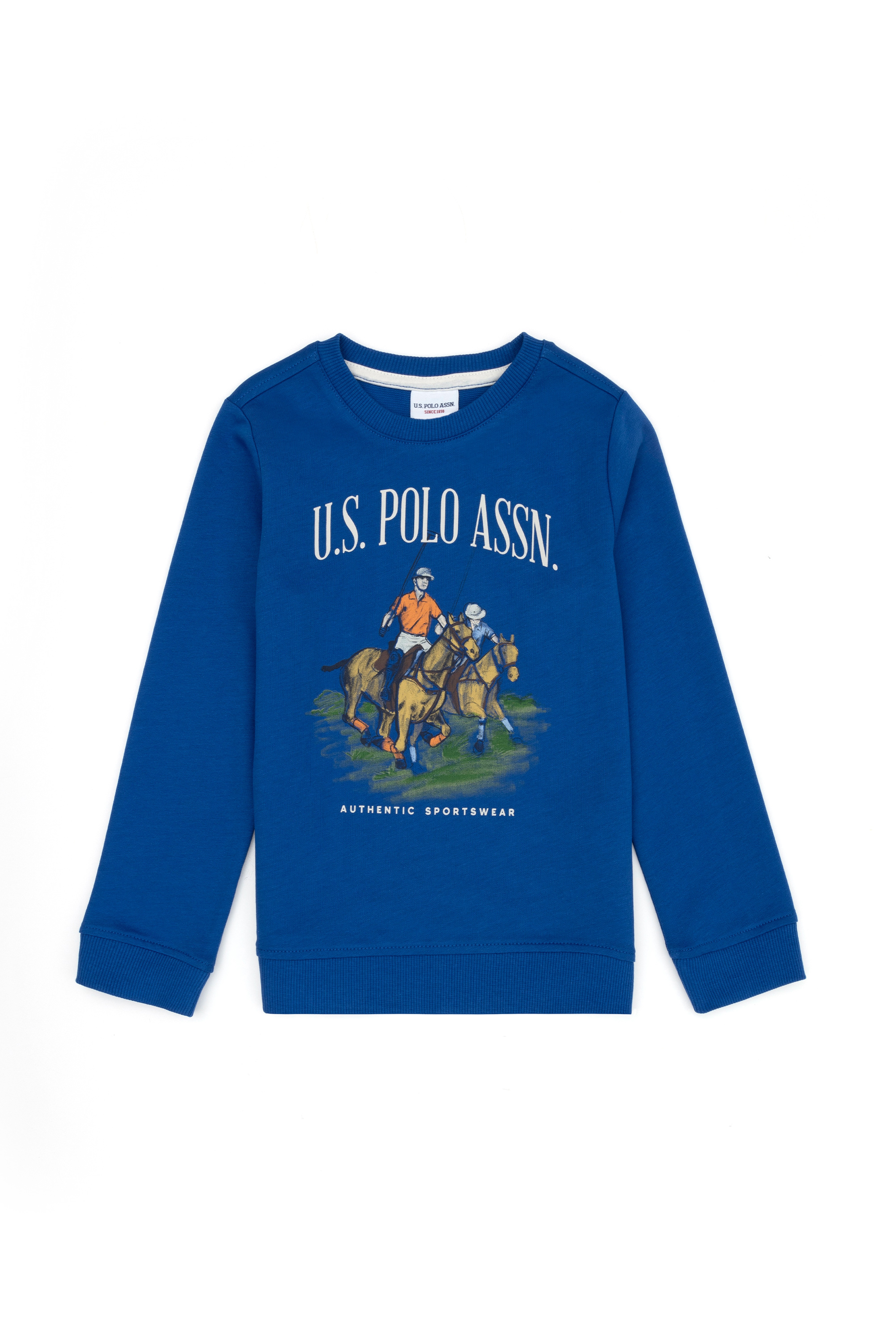 Erkek Çocuk Saks Sweatshirt - Image 1