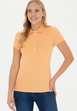 Kadın Turuncu Basic Tişört - 50248993102