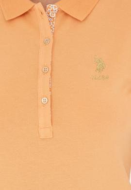 Kadın Turuncu Basic Tişört - 50248993102