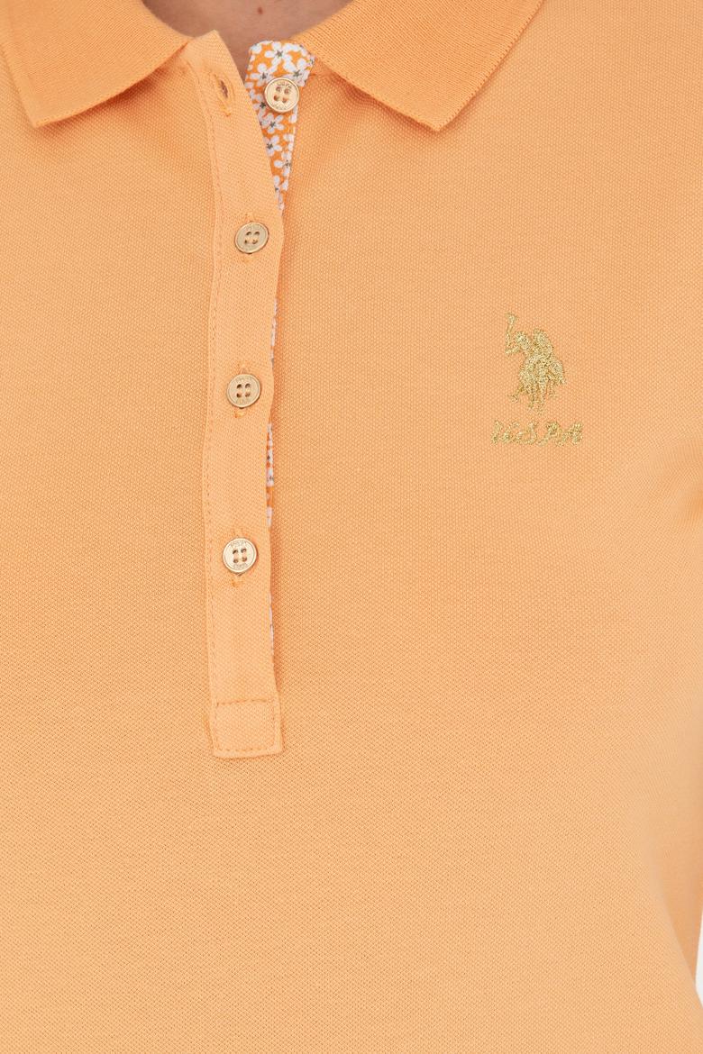 Kadın Turuncu Basic Tişört - 50248993102