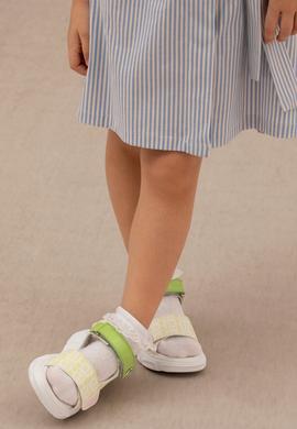 Kız Çocuk Neon Sarı Sandalet - 50266840009