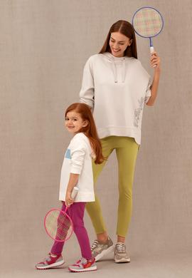 Kız Çocuk Menekşe Tayt - 50272643014