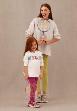 Kız Çocuk Menekşe Tayt - 50272643014