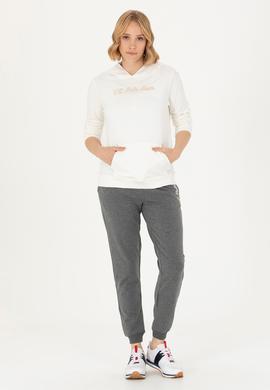 Kadın Antrasit Melanj Eşofman Altı - 50276509018