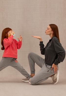 Kız Çocuk Pembe Polarlı Polo Yaka Sweatshirt - 50276917001