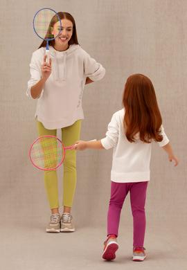 Kadın Taş Kapüşonlu Sweatshirt - 50276555022