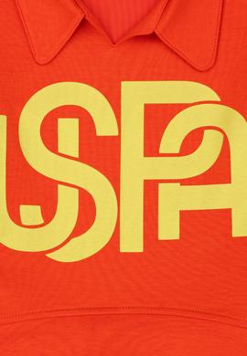 Kız Çocuk Turuncu Polo Yaka Sweatshirt - 50276920015