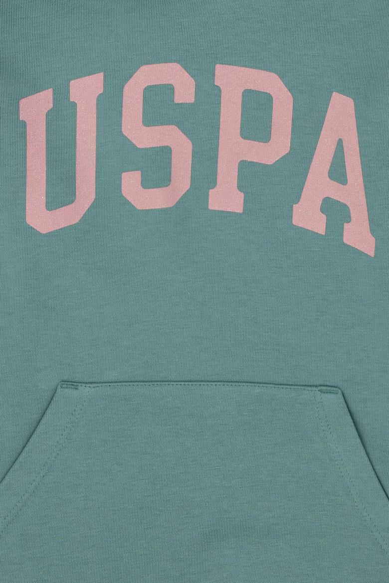 Kız Çocuk Mint Basic Kapüşonlu Sweatshirt - 50276872055