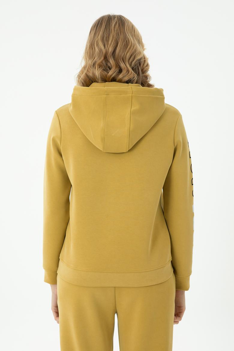 Kadın Fıstık Yeşili Sweatshirt - 50274539004