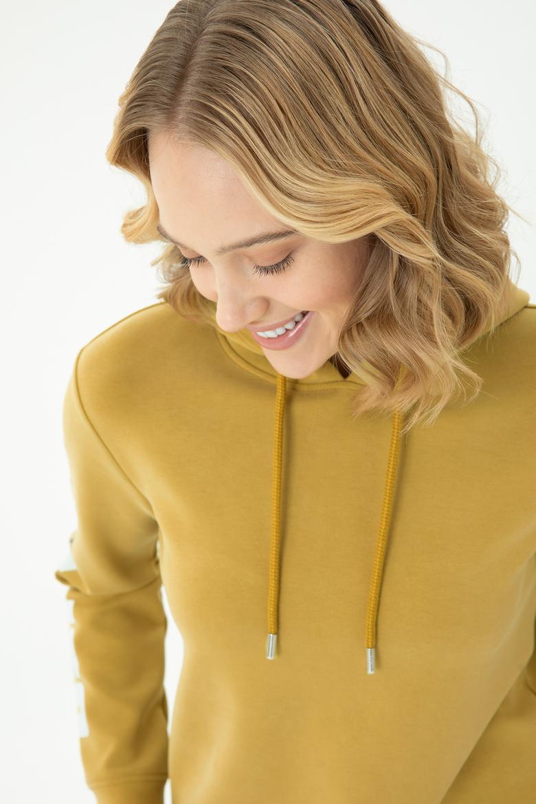 Kadın Fıstık Yeşili Sweatshirt - 50274539004