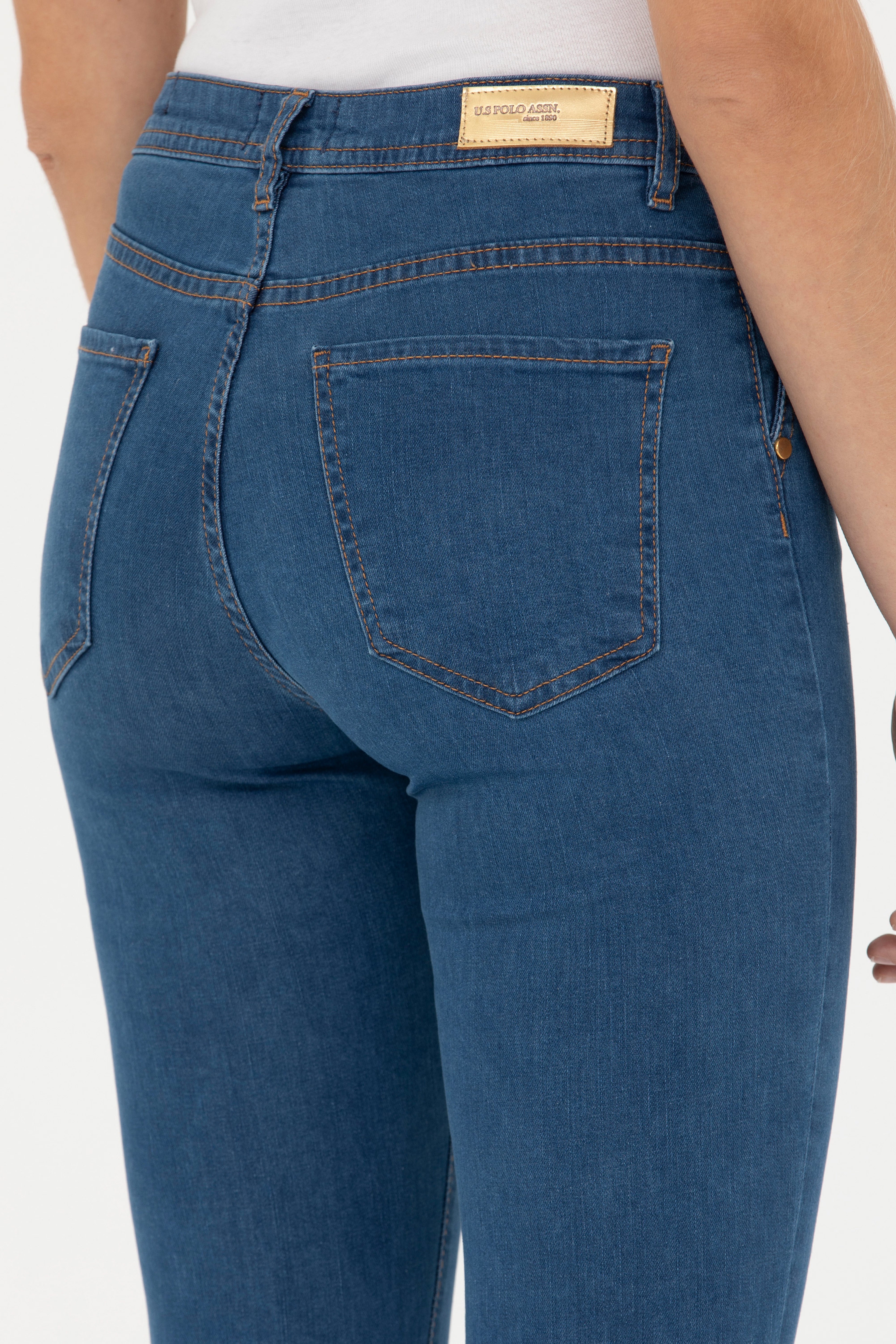 Kadın Mavi Skinny Fit Jean Pantolon
