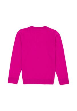 Kız Çocuk Menekşe Basic V Yaka Kazak - 50275850044