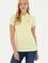 Kadın Açık Sarı Basic Tişört