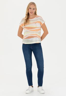 Kadın Kiremit Tişört - 50263601018