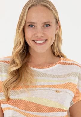 Kadın Kiremit Tişört - 50263601018