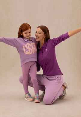 Kız Çocuk Lila Tayt - 50276929011